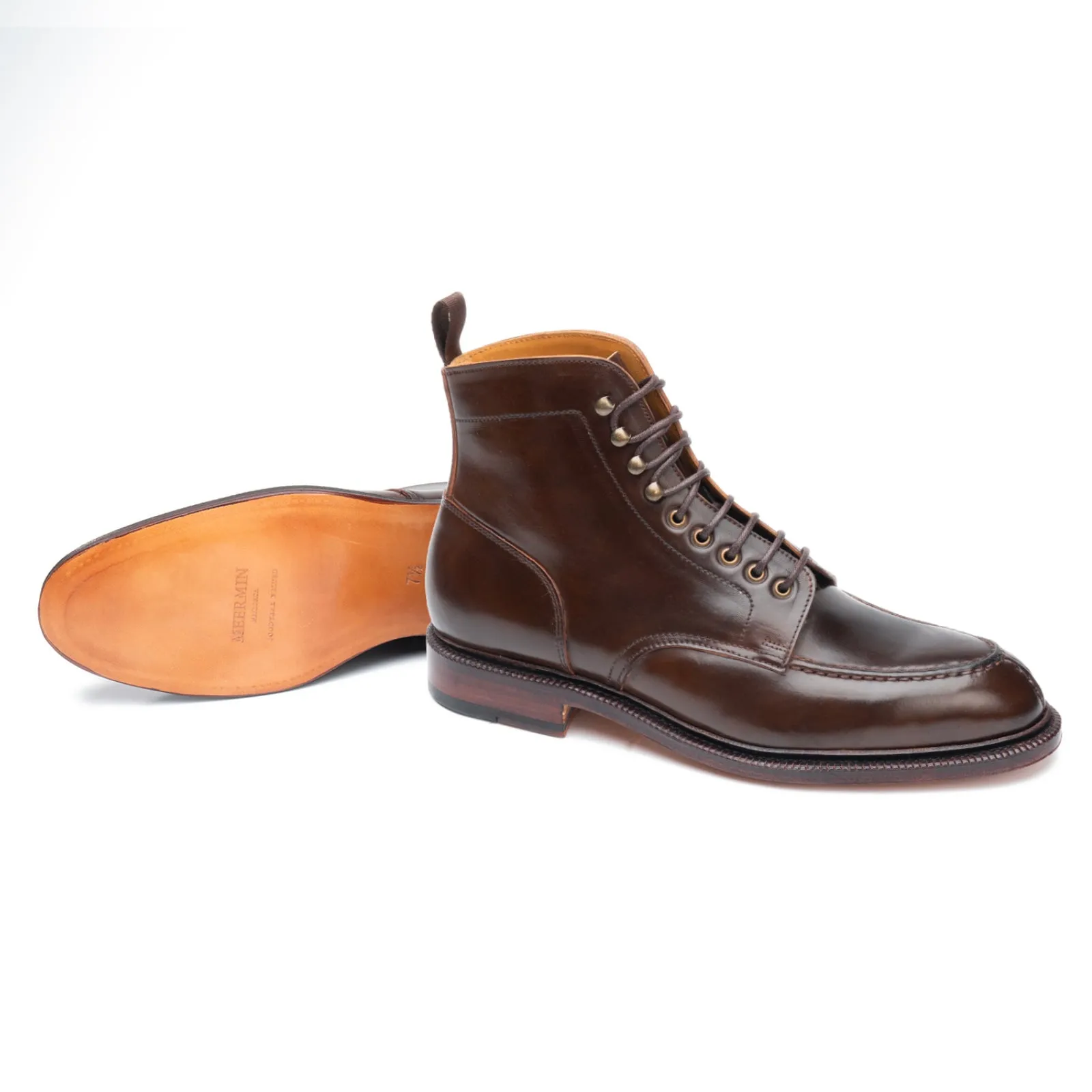 101205 - DARK COGNAC HORWEEN SHELL CORDOVAN - E