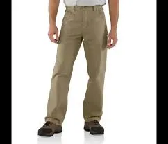 104986 FLAME RESISTANT RUGGED FLEX CANVAS WORK PANT