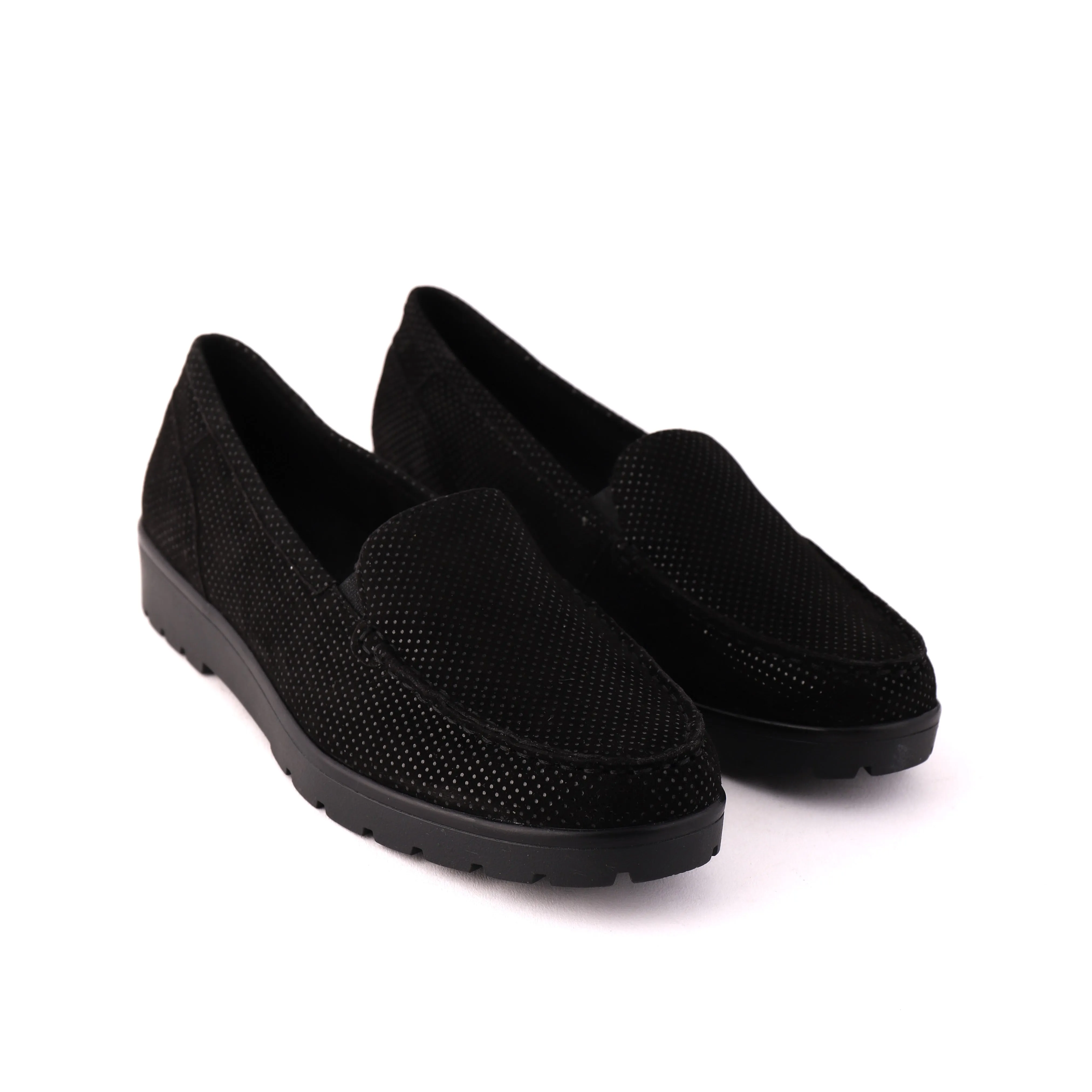 14803 Black Suede Shimmer