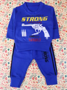 1.5Yr - 4Yrs Strong Royal Blue Suit For Kids SG BS86