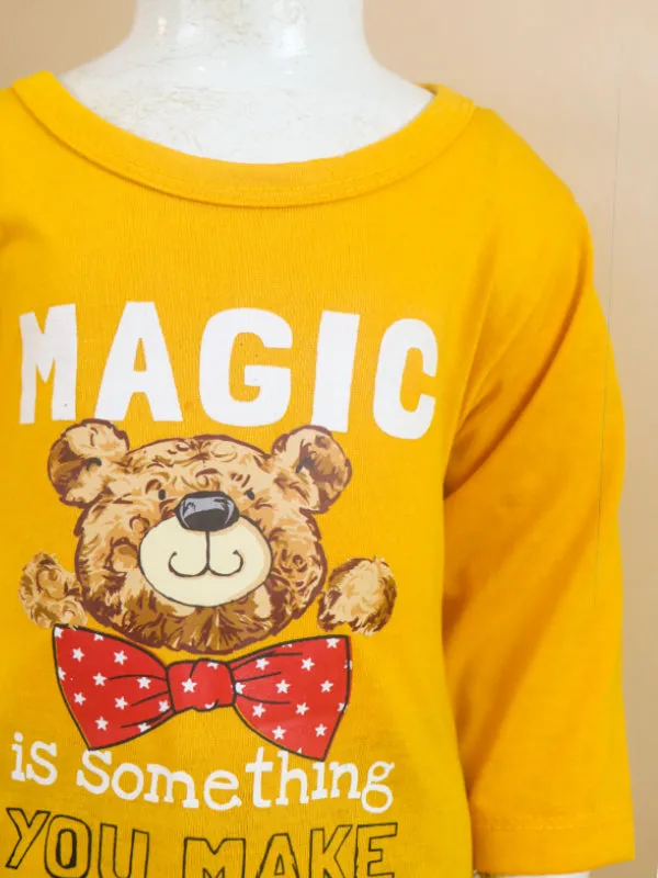 1Yr - 4Yrs Magic Yellow Suit For Kids RG BS68