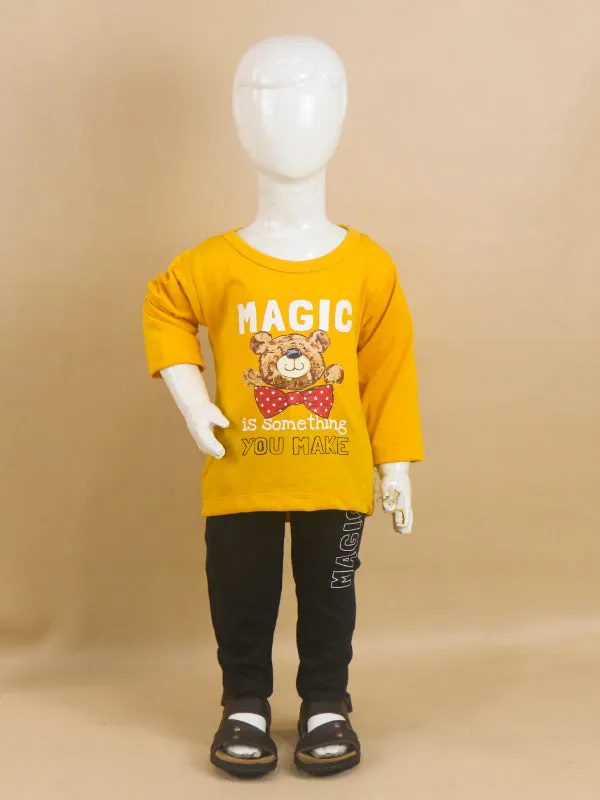 1Yr - 4Yrs Magic Yellow Suit For Kids RG BS68