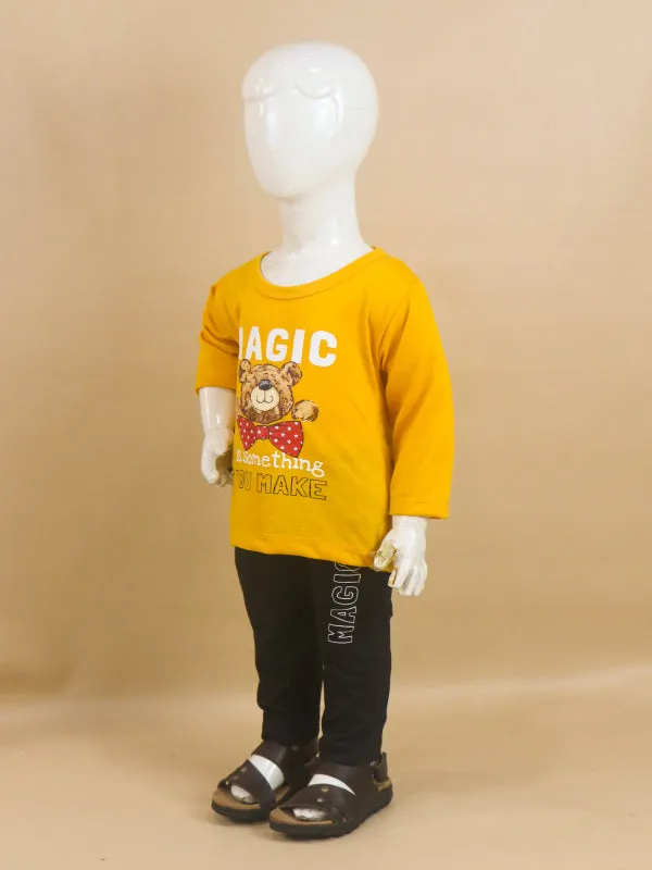 1Yr - 4Yrs Magic Yellow Suit For Kids RG BS68