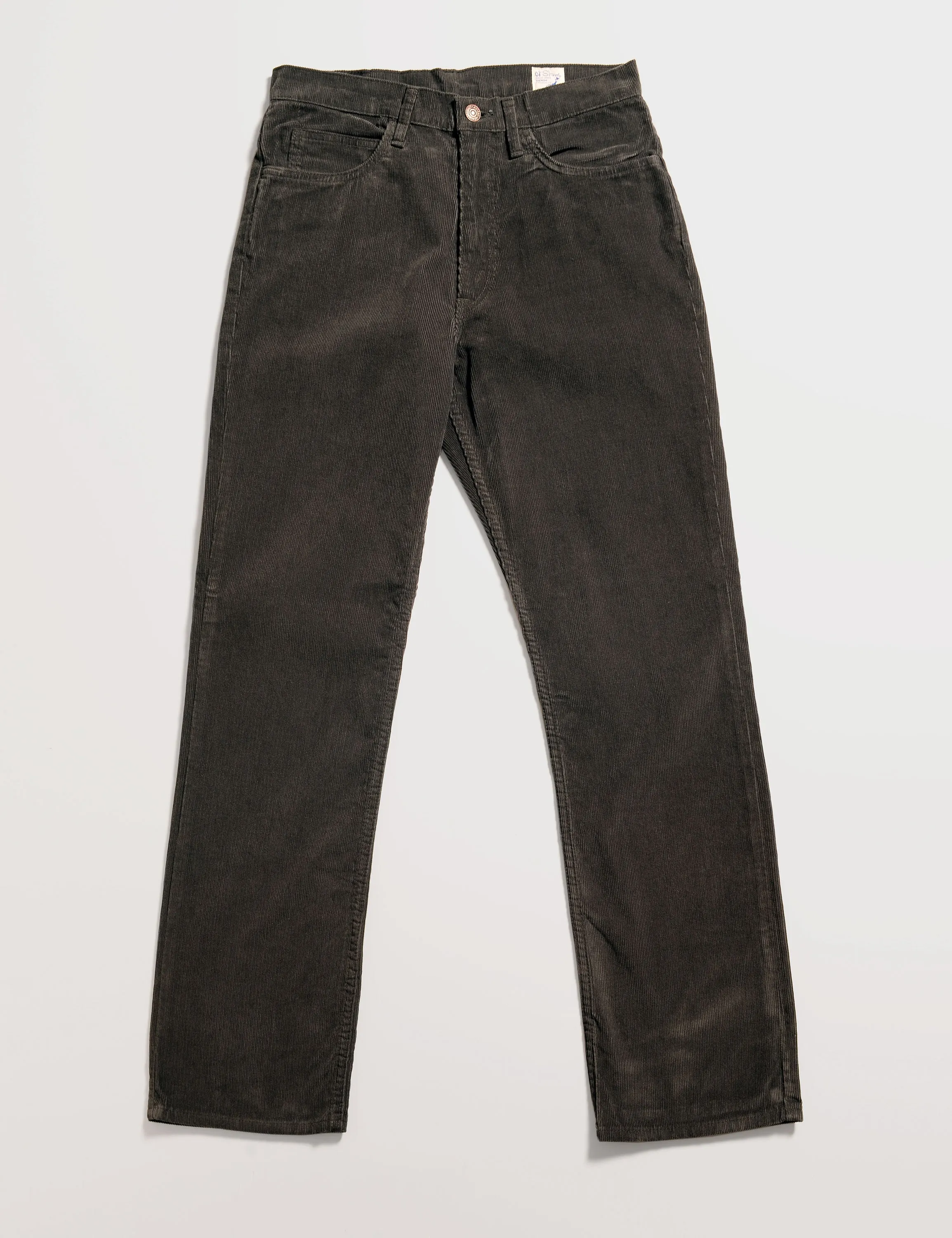 202 Shoe Cut Corduroy - Gray