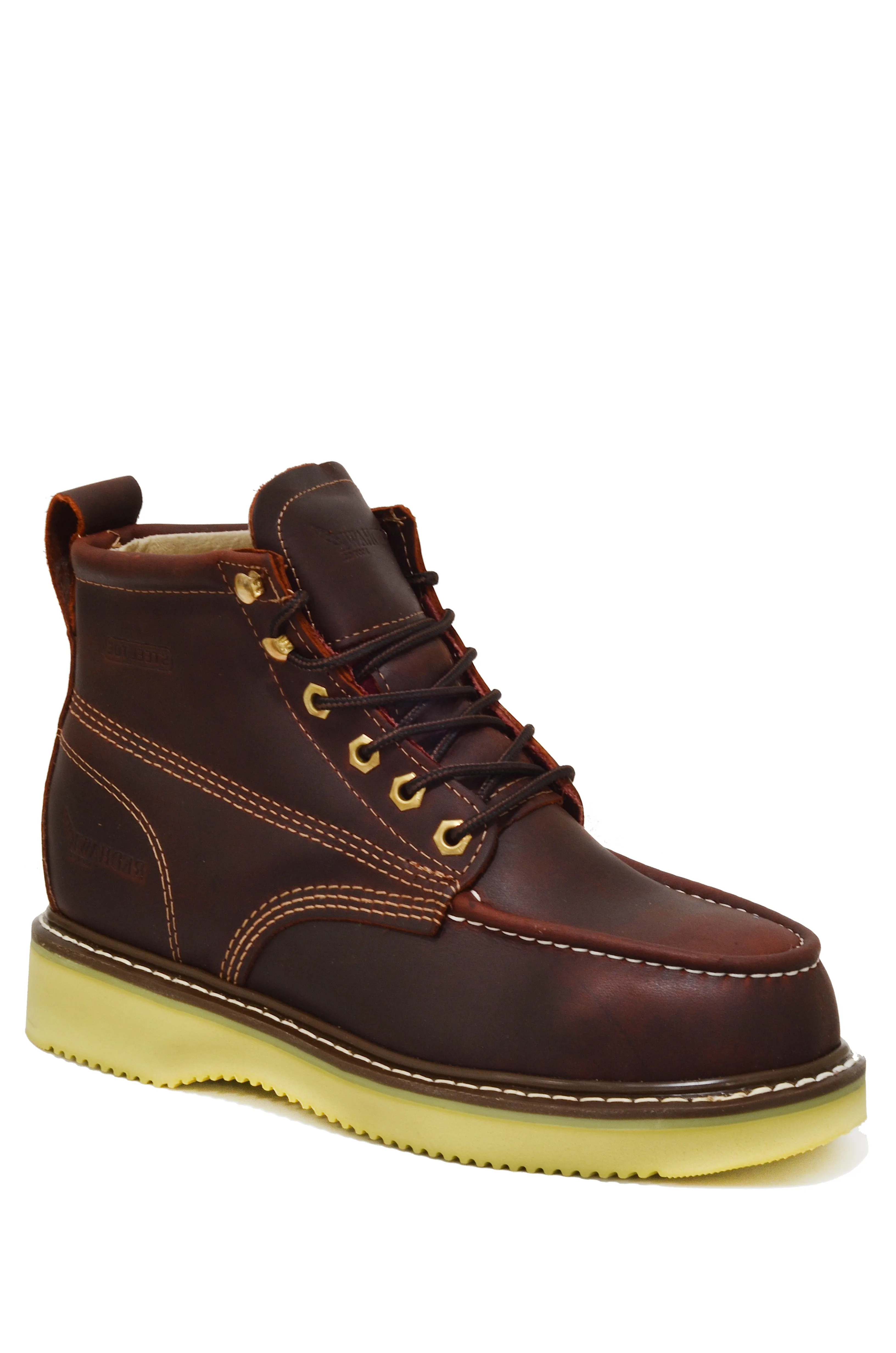 630 BURGUNDY      *SAFETY STEEL TOE