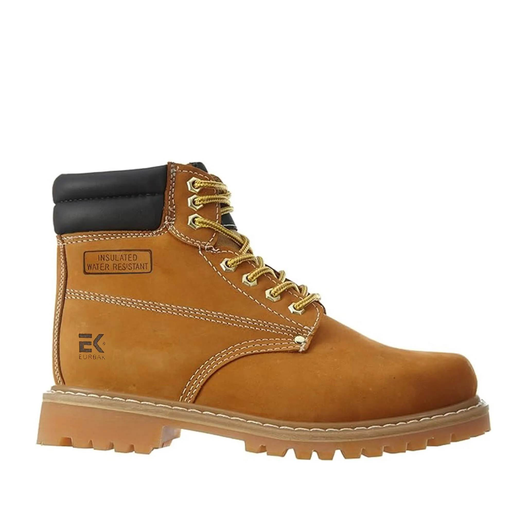 6" Steel-Toe Work Boot Wheat Nubuck