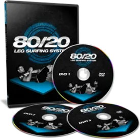 80/20 Leg Surfing System 3 DVD Set by Josh Hayden