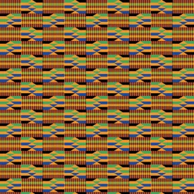 African Kente Cloth Patterned Heat Transfer Vinyl (HTV)