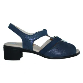 Ara Wide Fit Sandals - 35730 - Navy