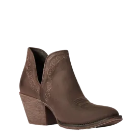 Ariat Ladies Encore Weathered Brown Western Bootie 10038480