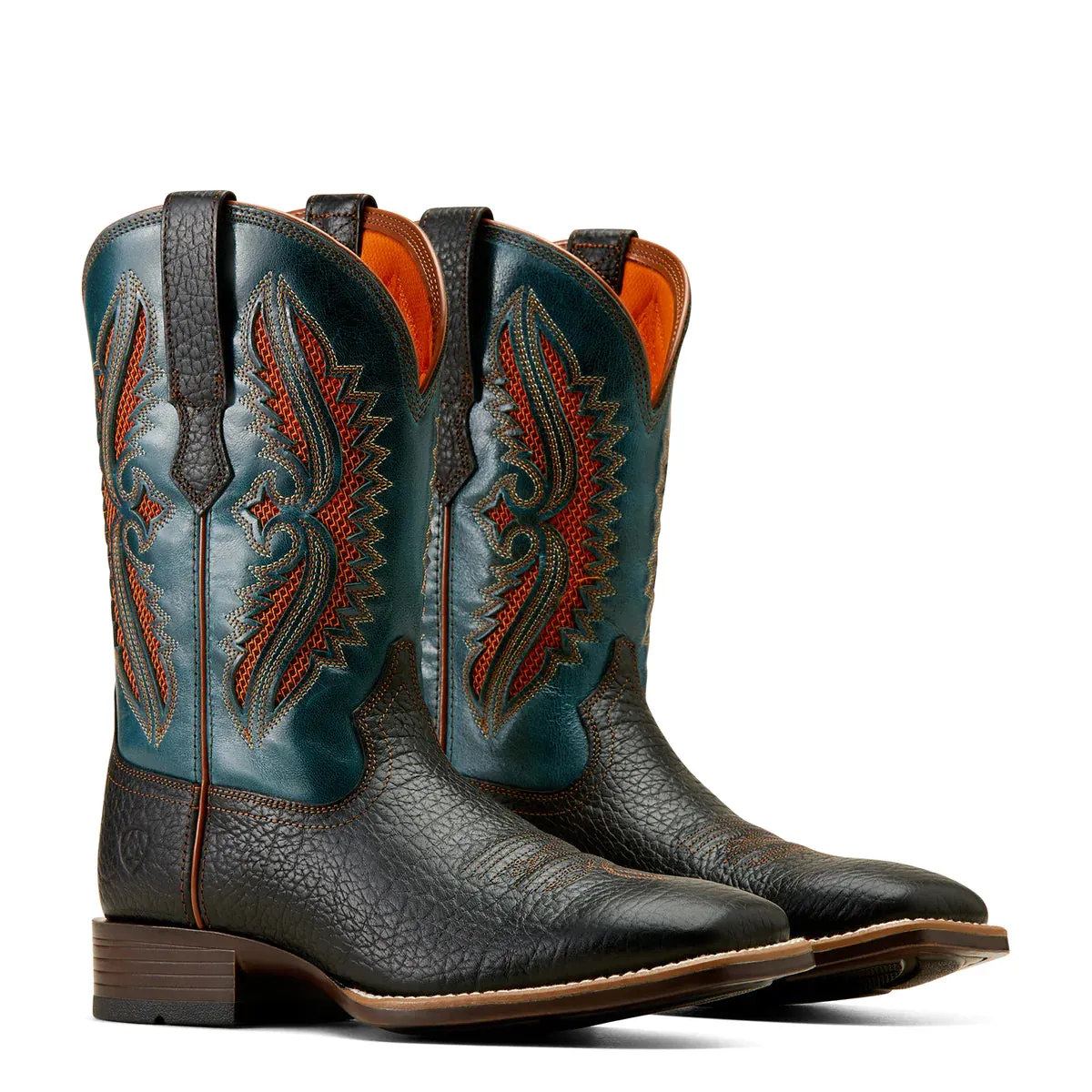 Ariat Men's Rowder VentTEK 360° Boot- Black/Dark Teal