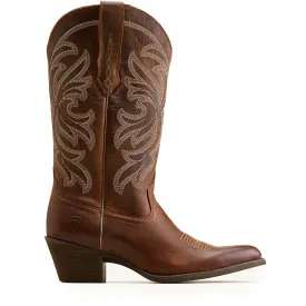 Ariat Womens Heritage J Toe Stretchfit Western Boot Sassy Brown