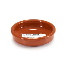 Arte Regal Brown Clay Round Deep Plate 10 cm