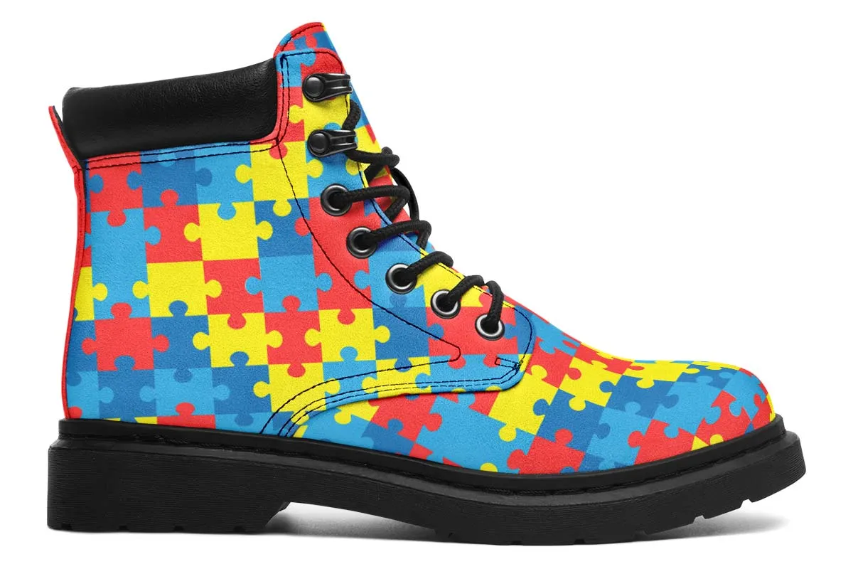 Autism Awareness Classic Vibe Boots