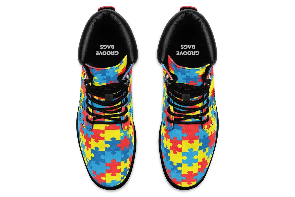 Autism Awareness Classic Vibe Boots