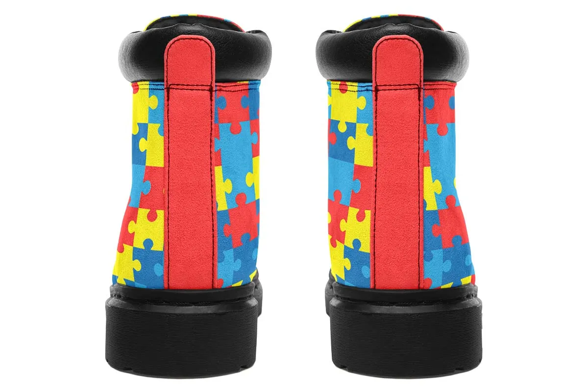 Autism Awareness Classic Vibe Boots