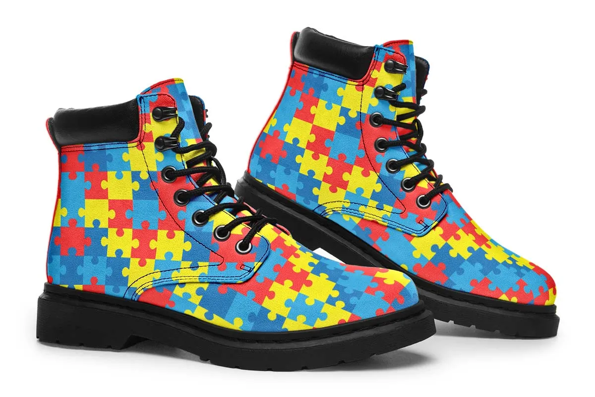 Autism Awareness Classic Vibe Boots