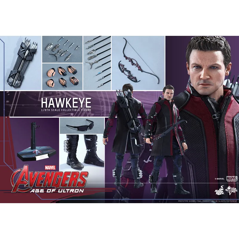 AVENGERS: AGE OF ULTRON Hawkeye 1:6 Scale Movie Masterpiece Figure