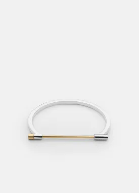 Bangle | Omega | Silver & Gold