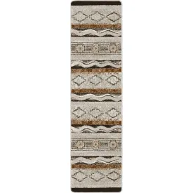 Barton Beige Southwestern Floor Runner