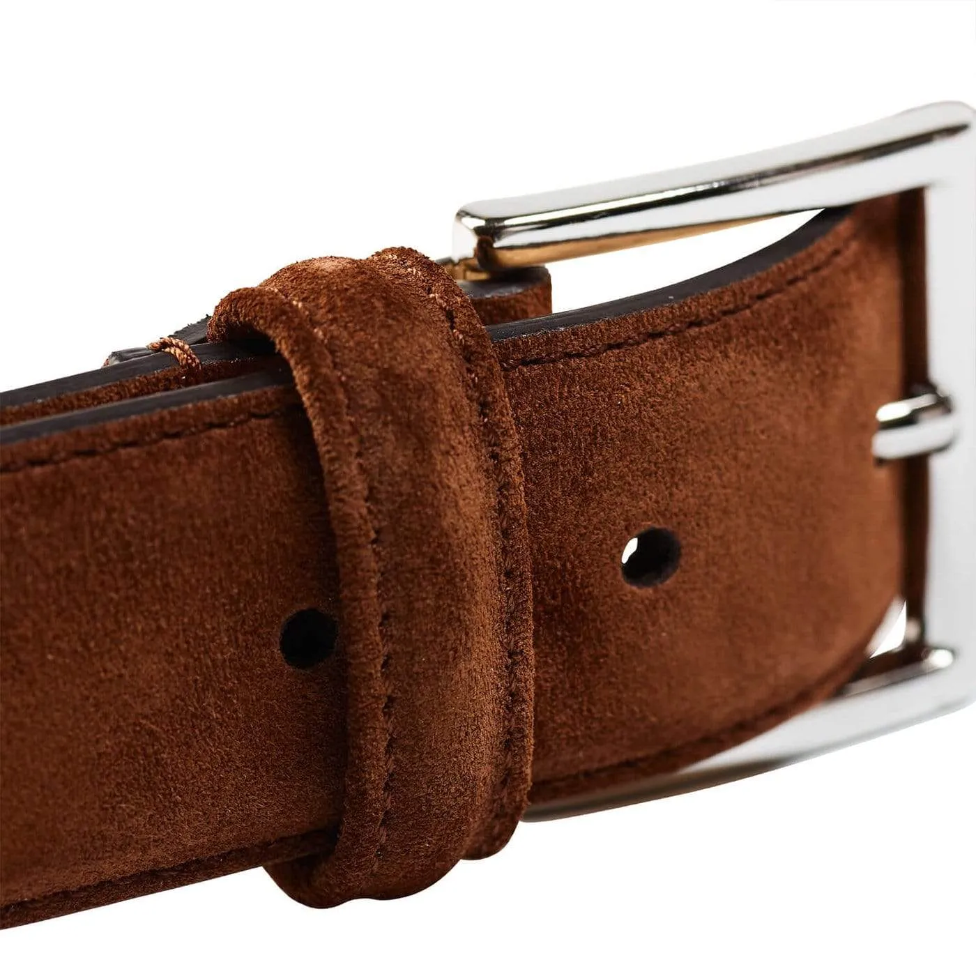 Belt Polo Brown Suede