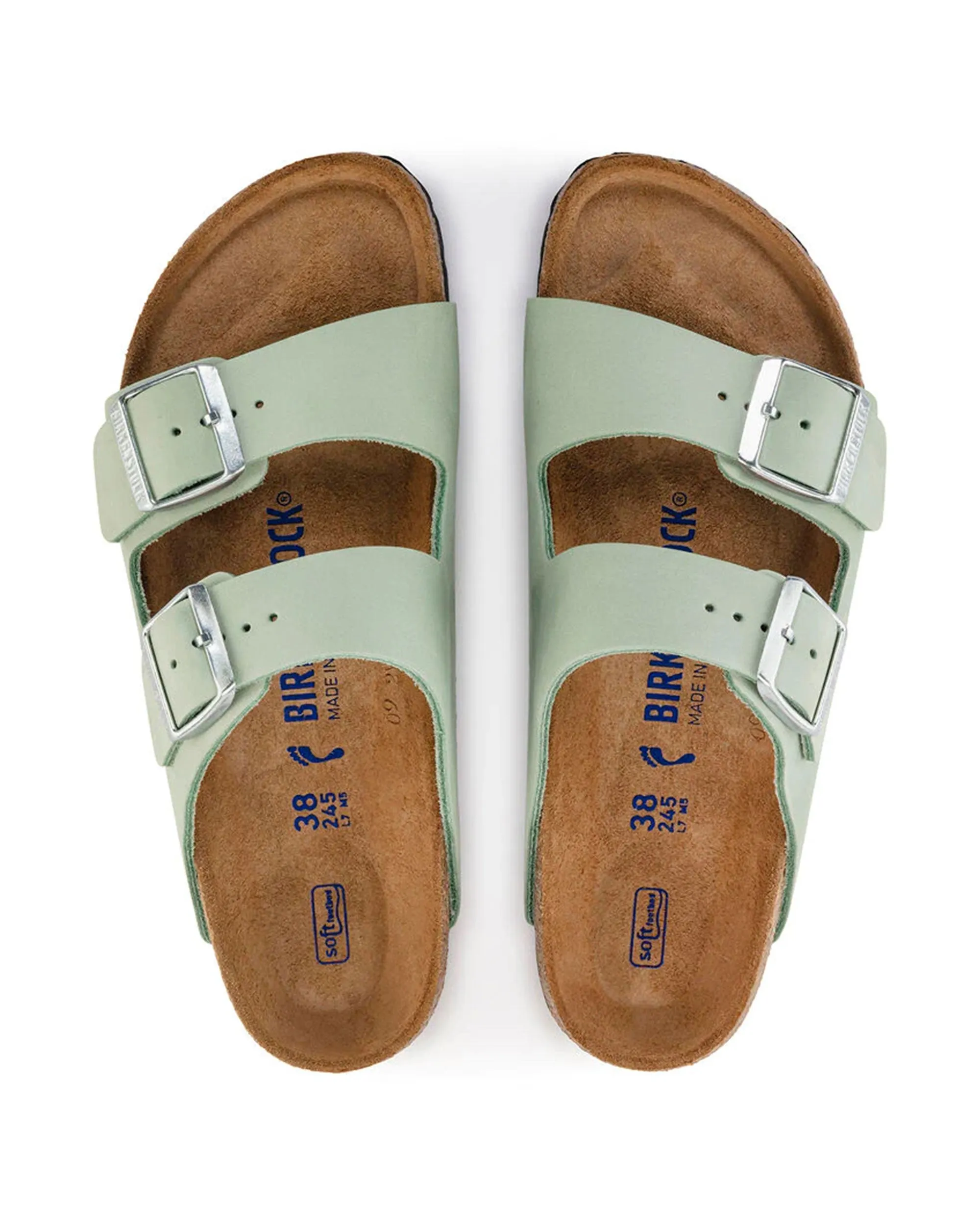 Birkenstock Arizona SFB Matcha Calzata Stretta