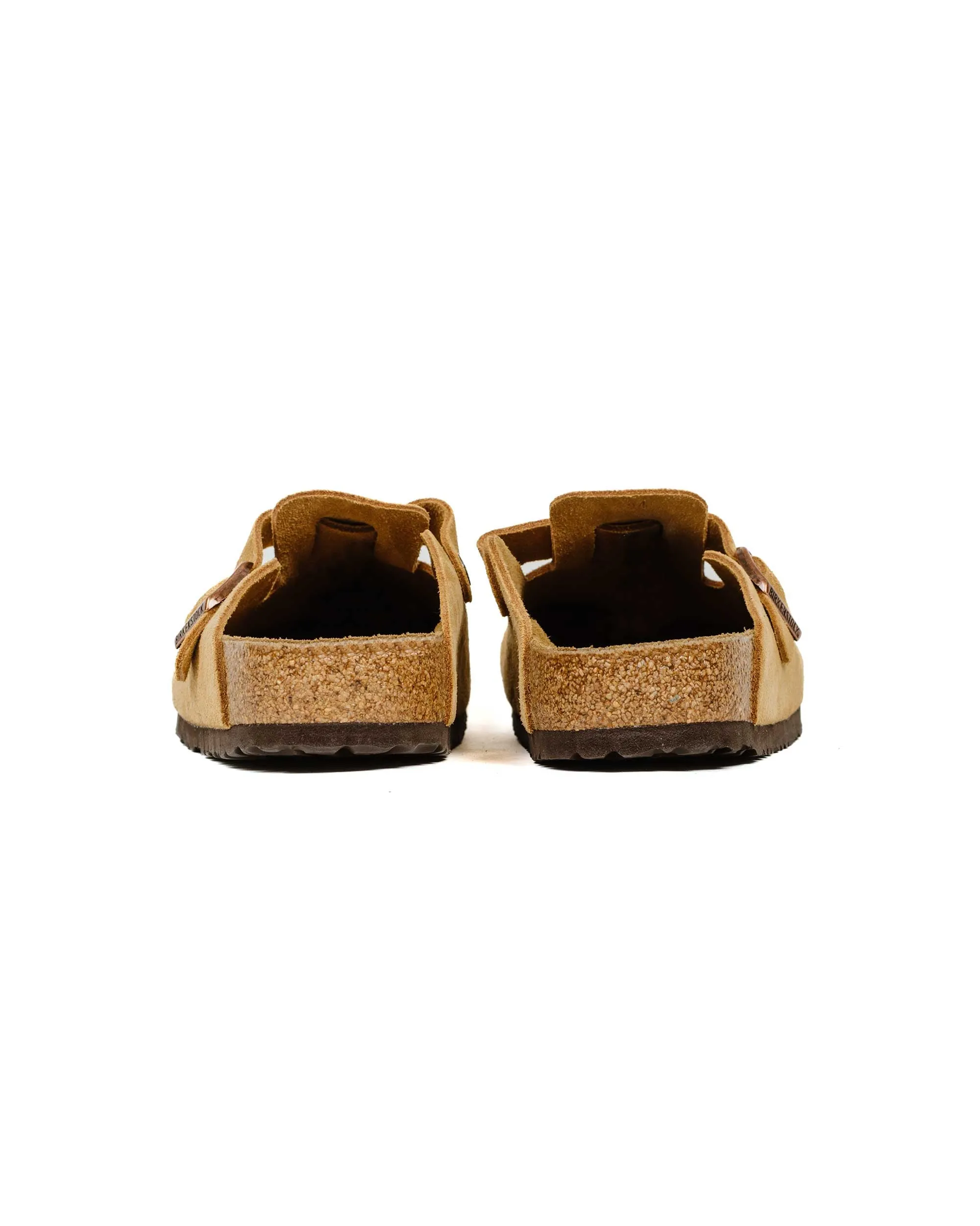 Birkenstock Boston Latte Cream Suede