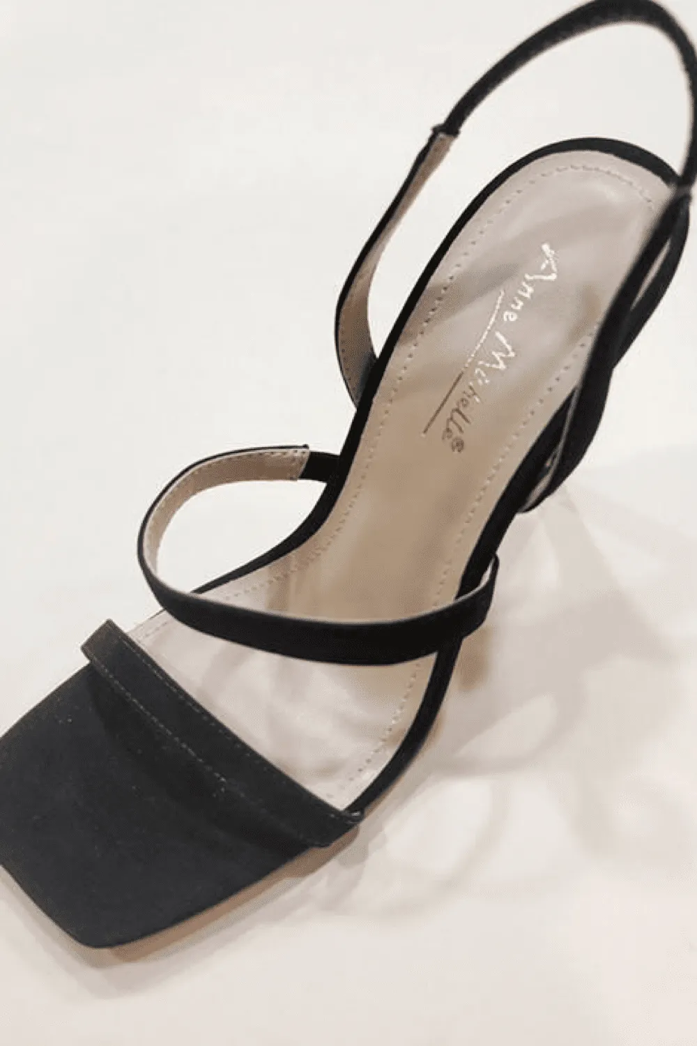 Black Slingback Heel