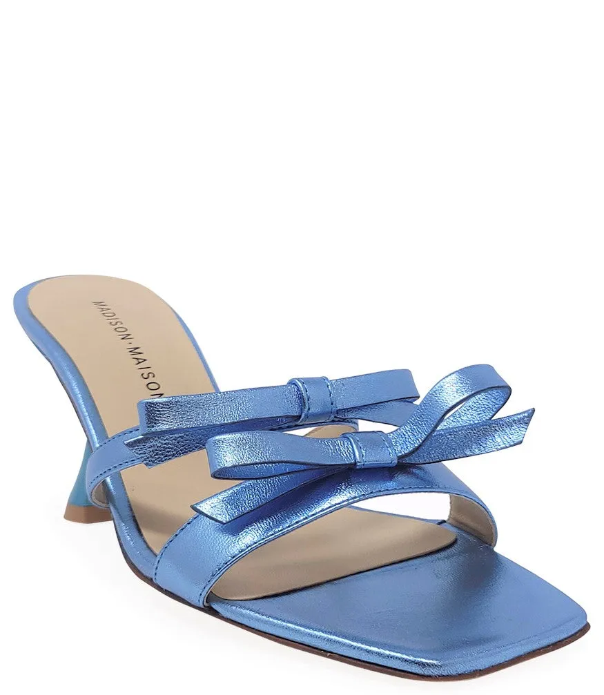 Blue High Heel Sandal