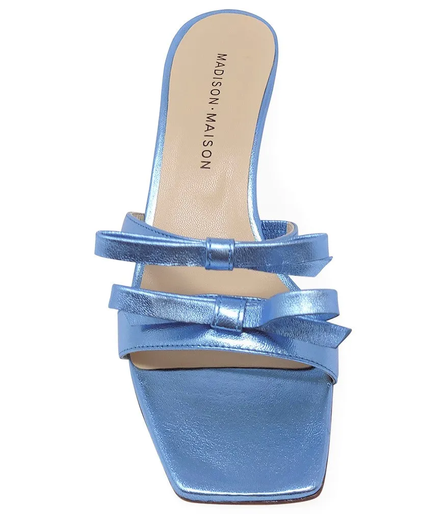 Blue High Heel Sandal