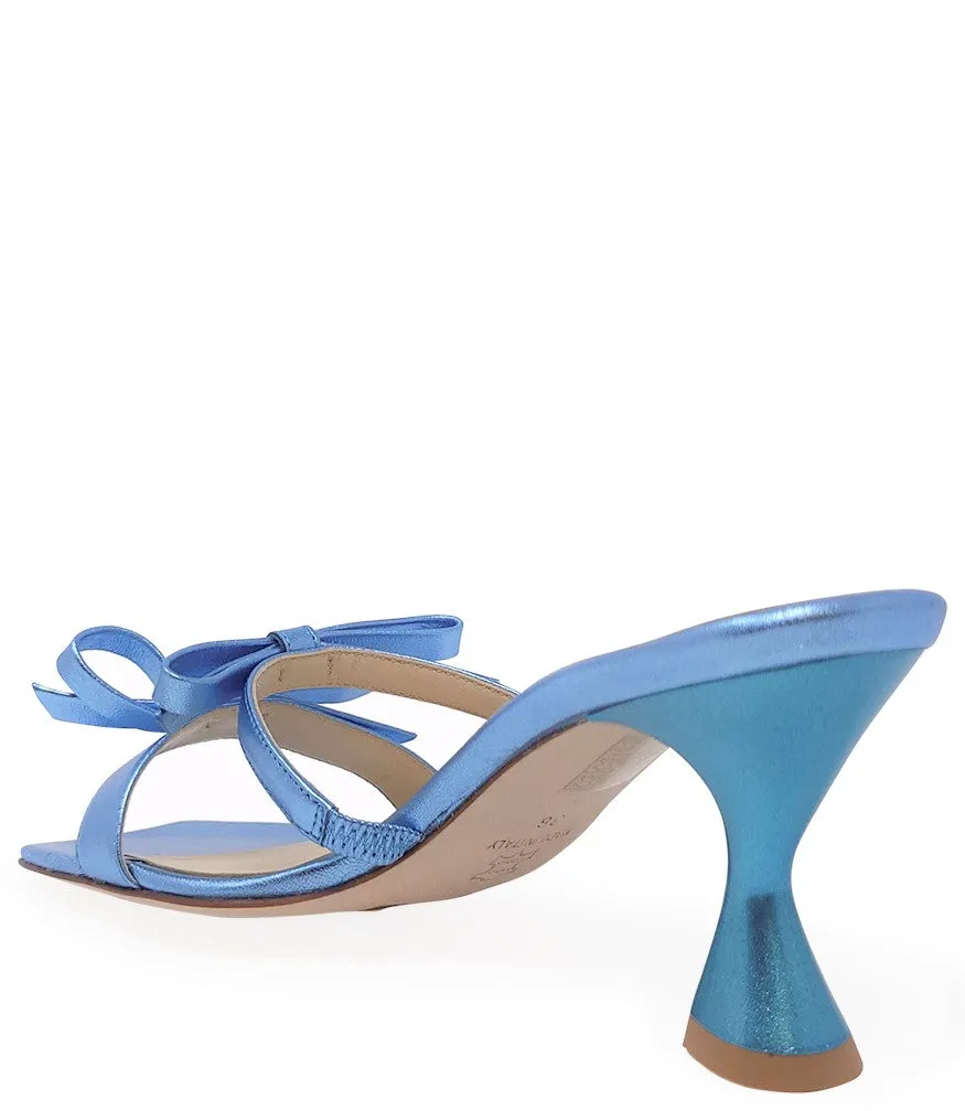 Blue High Heel Sandal