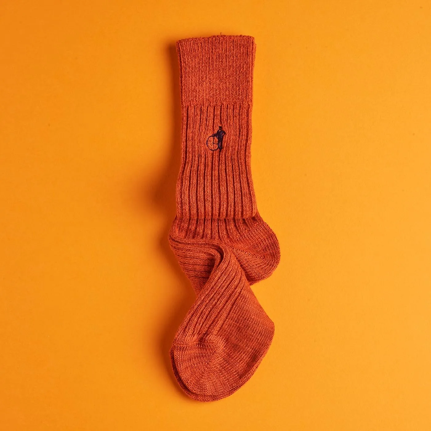 Boot Socks - Spiced Orange