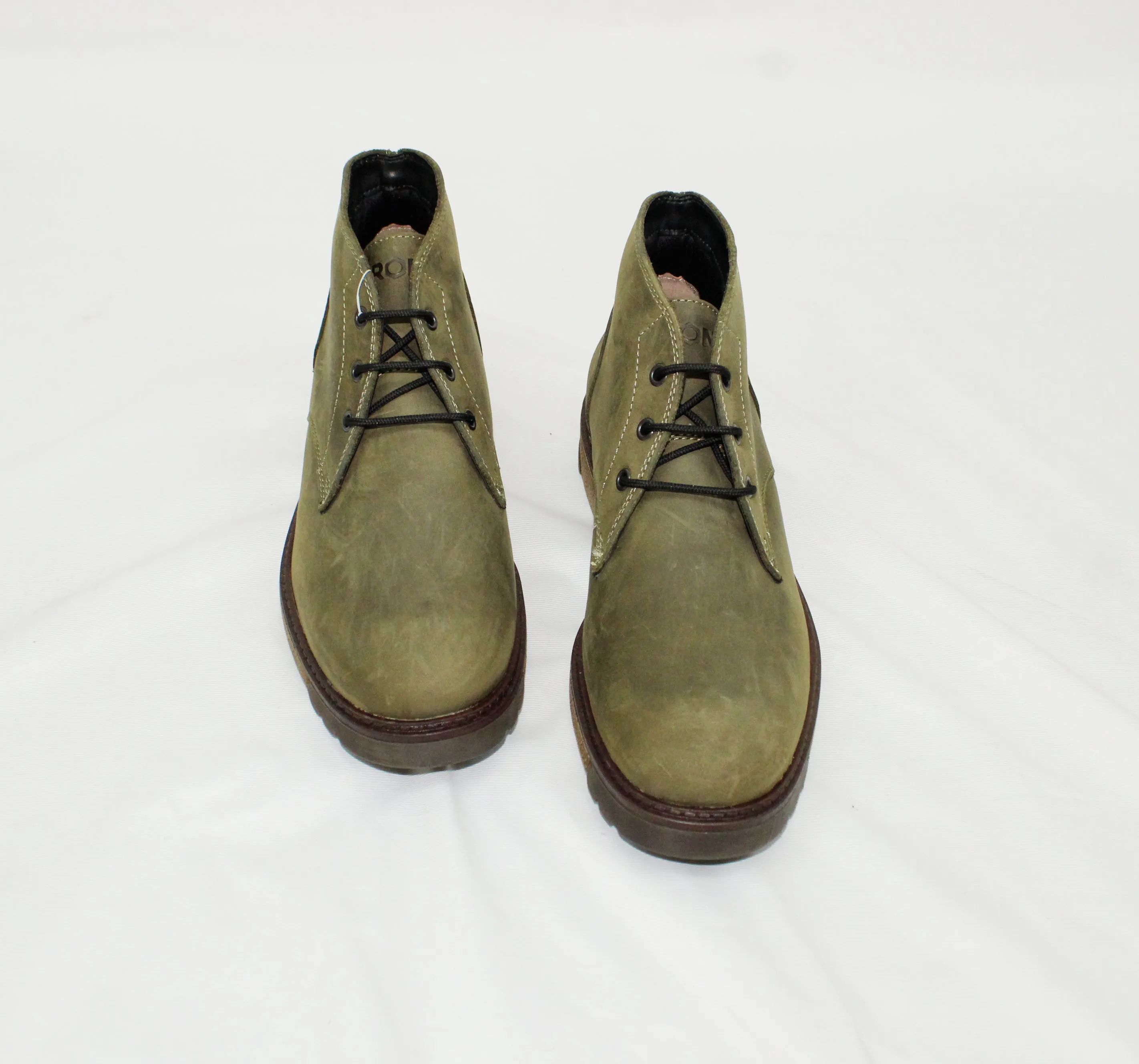 Bronx Leather  Olive San Diego Boot