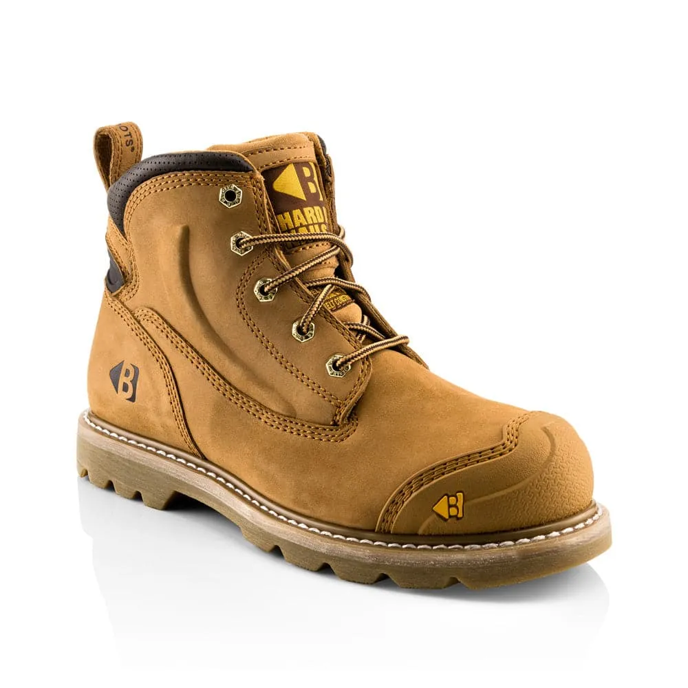 Buckler B650 SB P HRO SRC Honey Goodyear Welted Safety Lace Boot