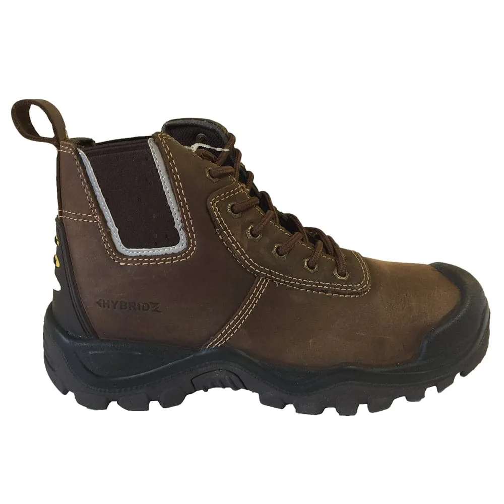 Buckler BHYB1 Hybridz Safety Lace/Dealer Work Boot - Honey / Black