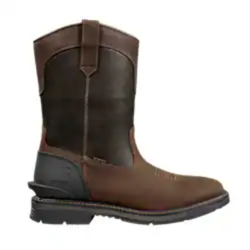 Carhartt Men's Montana 11" Soft Toe WP Work Boot- Brown- FQ1065-M