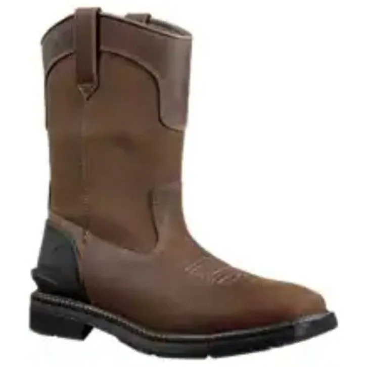 Carhartt Men's Montana 11" Soft Toe WP Work Boot -Brown- FQ1084-M