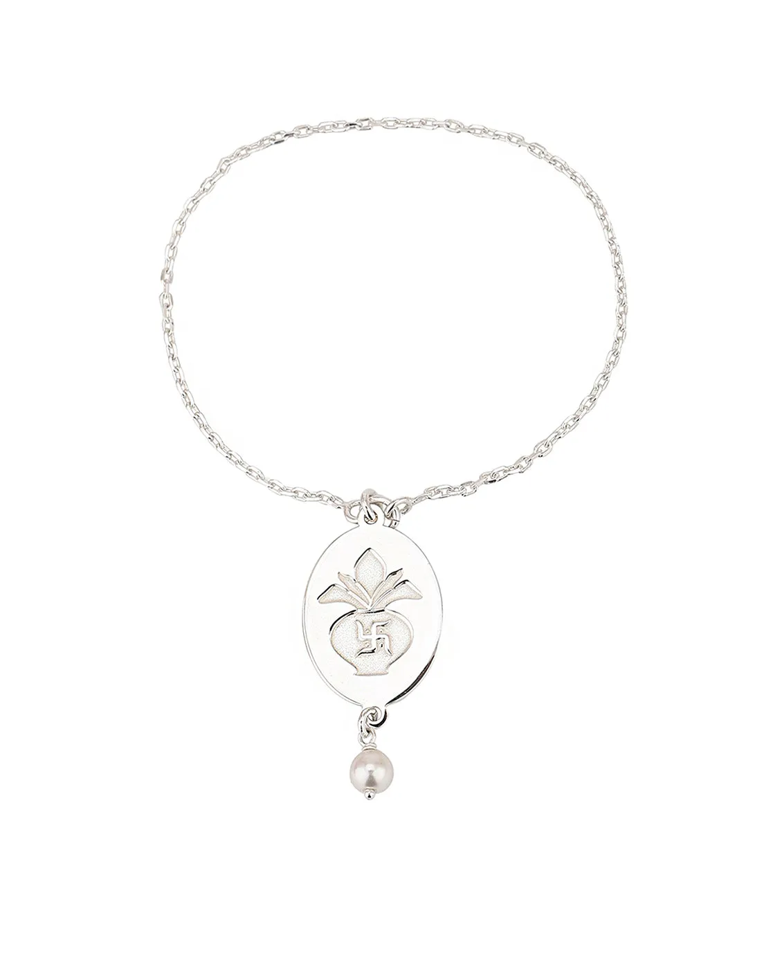 Carlton London 925 Sterling Silver Rakhi