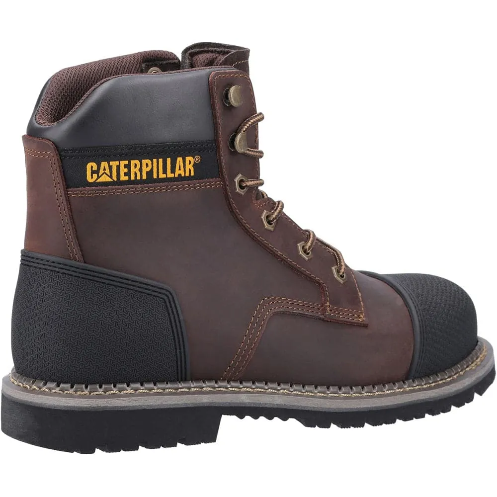 Caterpillar Cat Powerplant S3 Safety Work Boot with Scuff Cap