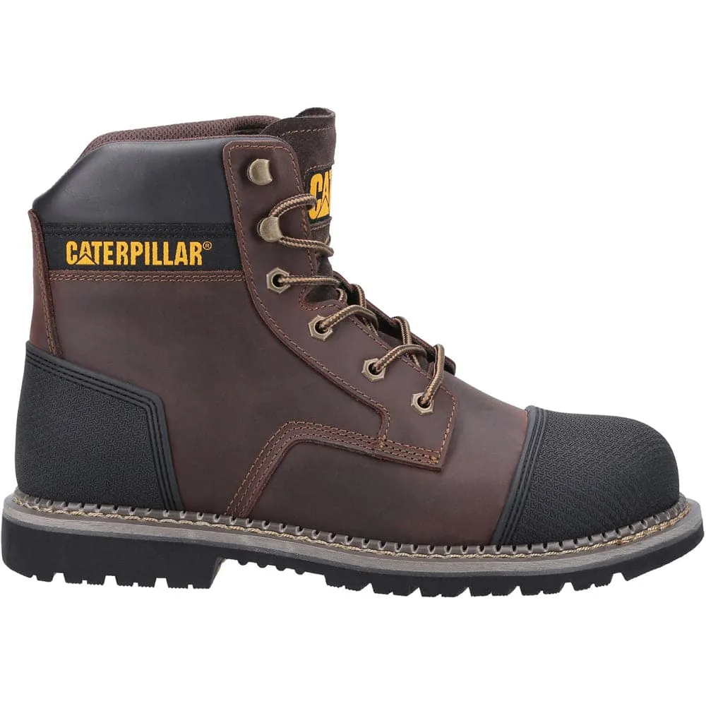 Caterpillar Cat Powerplant S3 Safety Work Boot with Scuff Cap