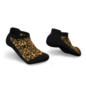 Cheetah Diabetic Ankle Socks