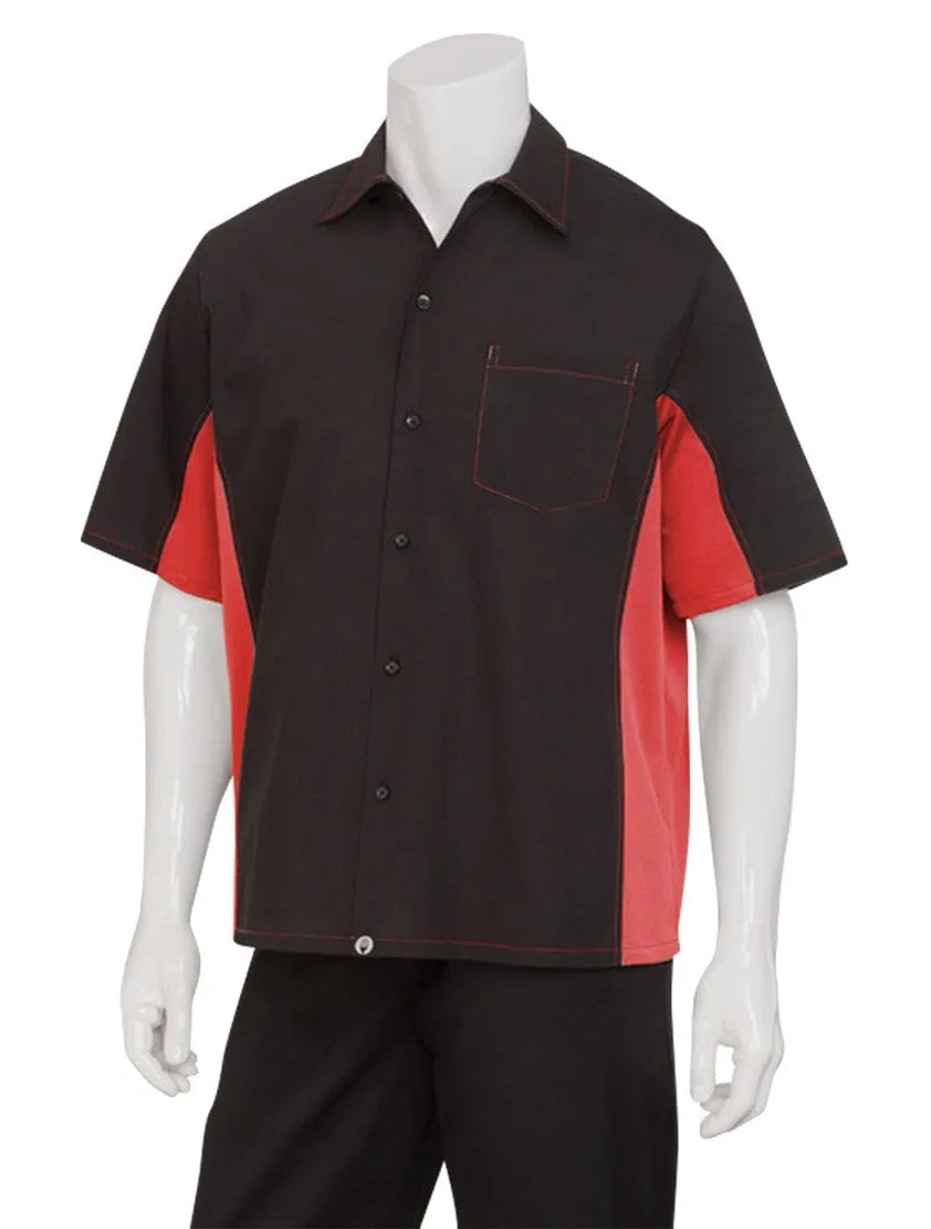 Chef Works Men's Universal Contrast Shirt