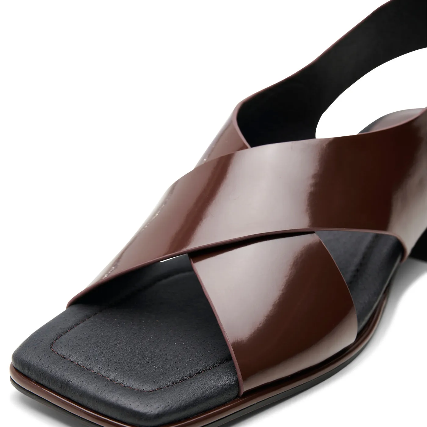 Colette sandal læder - BROWN