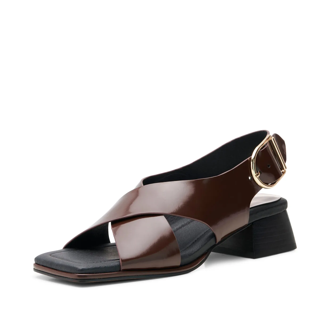 Colette sandal læder - BROWN