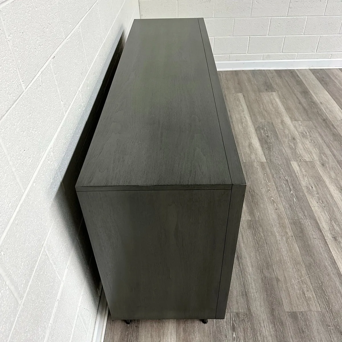 Console Cabinet With 4 Doors 2 Shelves And 2 Drawers