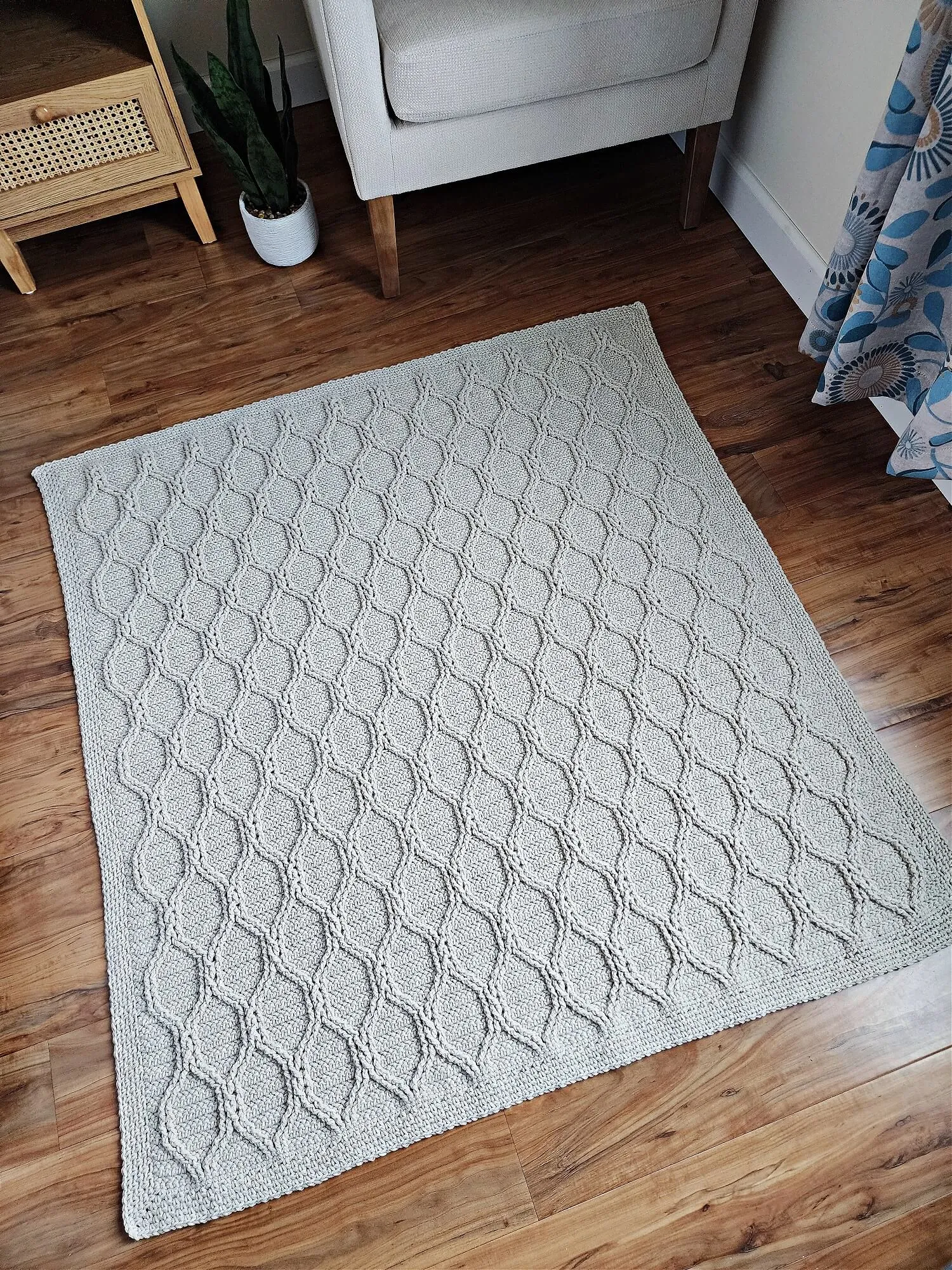 Crochet Kit - Marseille Cabled Blanket