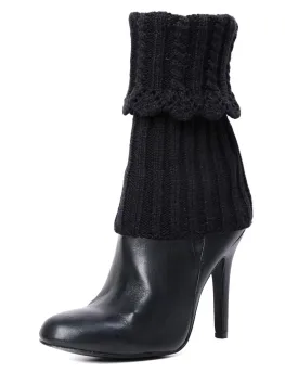 Donner Scalloped Rib Fold-Over Boot Topper