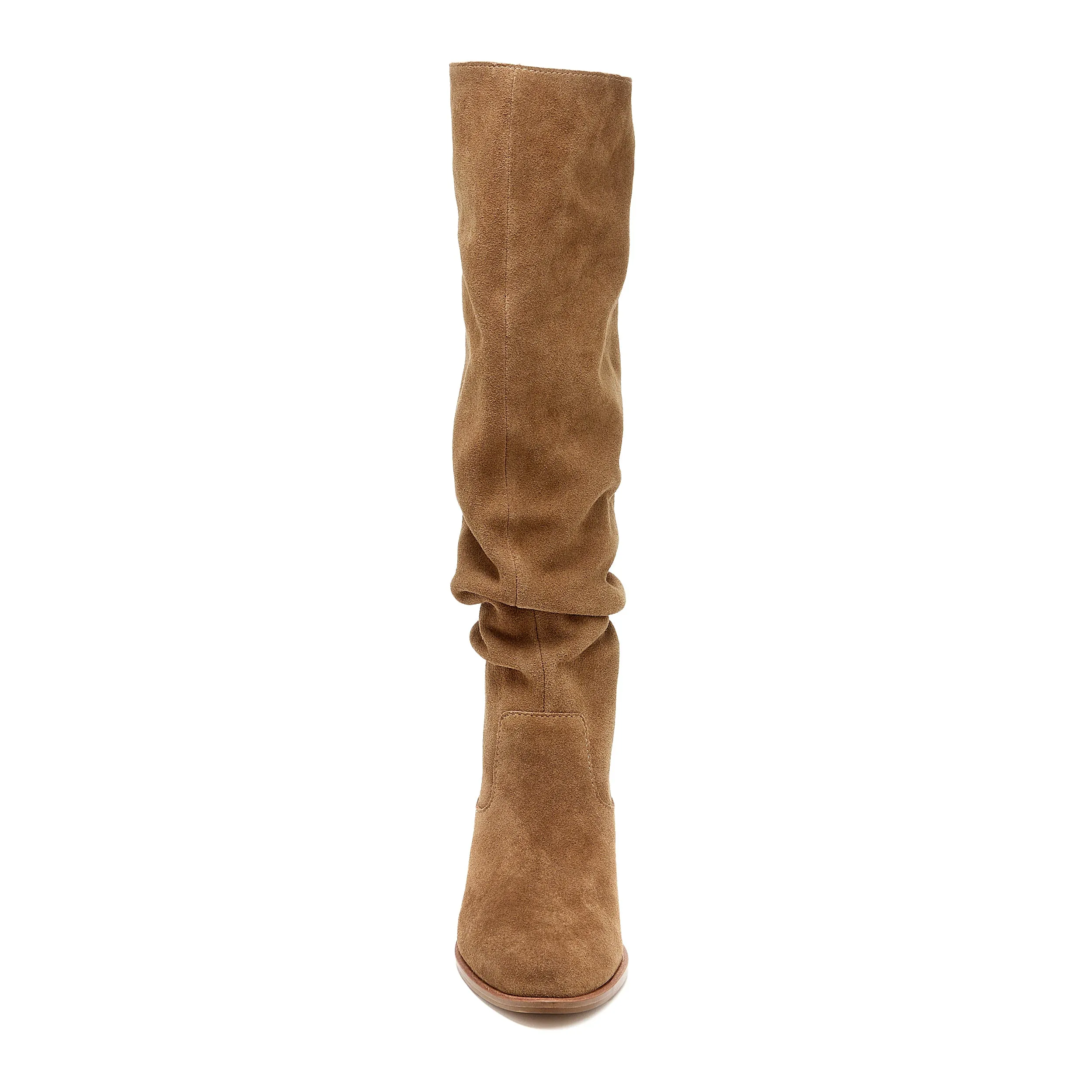 Easton Armadillo Suede Slouchy Boots