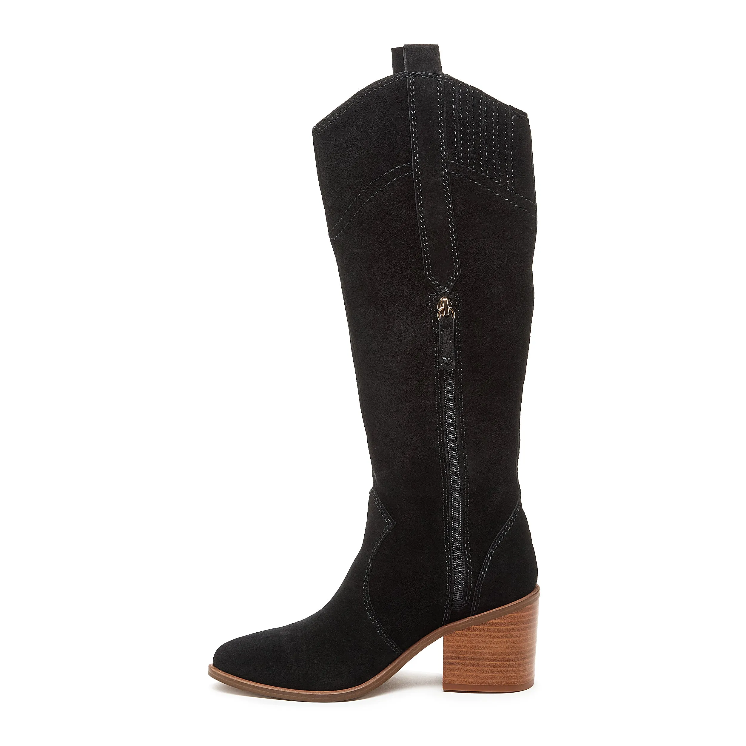 Echo Black Tall Boots