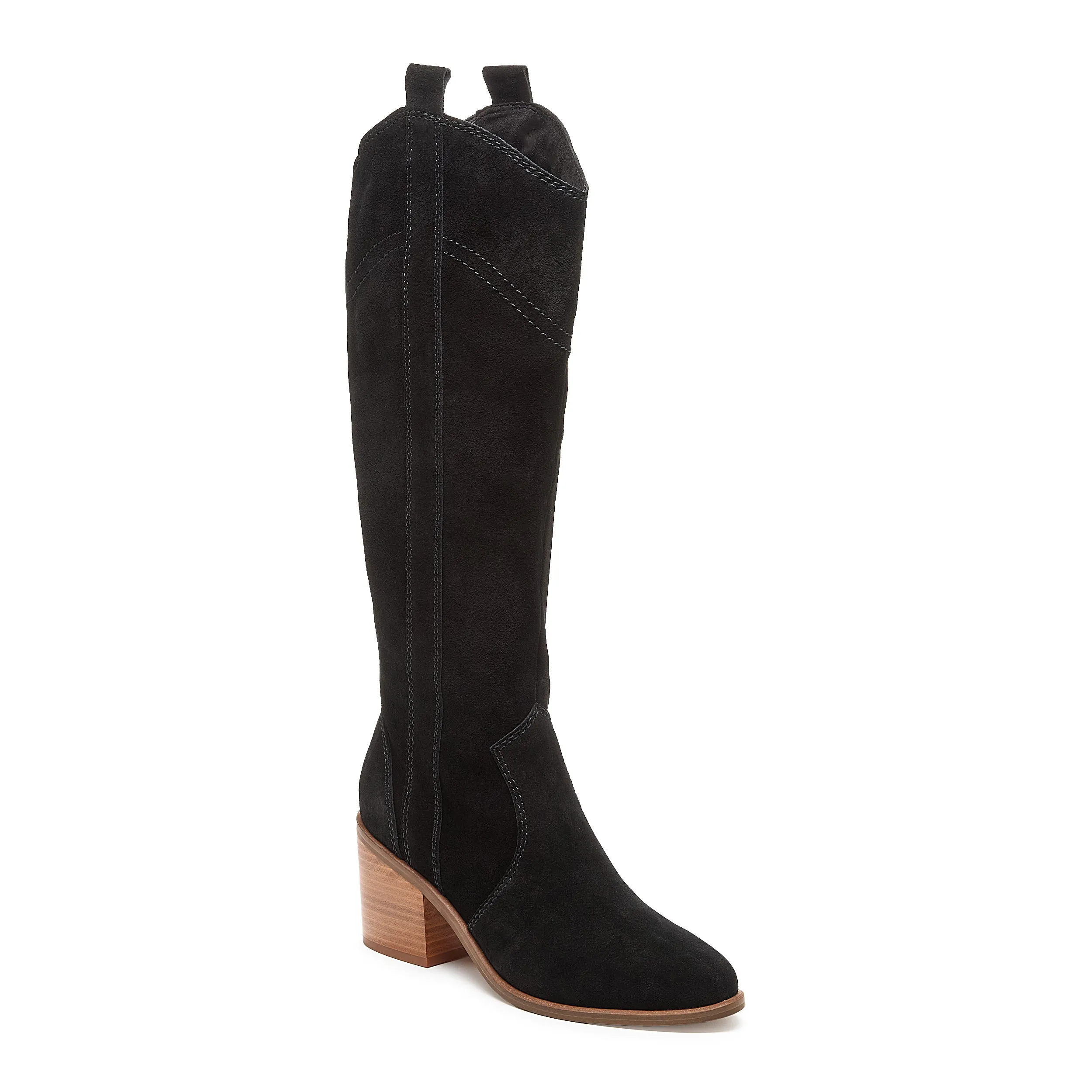 Echo Black Tall Boots